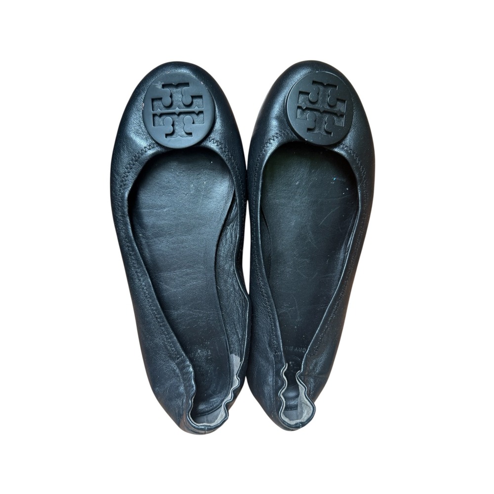 Tory Burch Minnie ballet flat black size 8